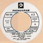 SP Philips AS 106 (promo) Johnny chante Domenica Domani