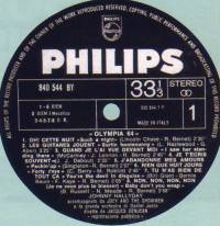 LP Philips 840544  	Olympia 64 (stereo)