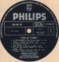 LP Philips 849468	Palais des sports 69